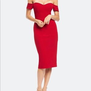 Dress the Population Red Dress